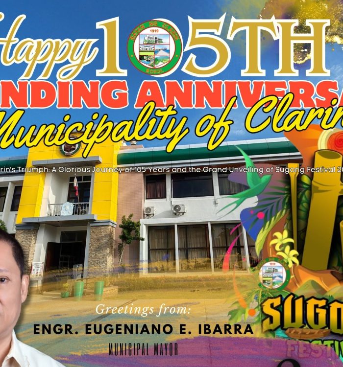Happy 105th Foundation Day Sa Atong Mahal Nga Lungsod Sa Clarin!