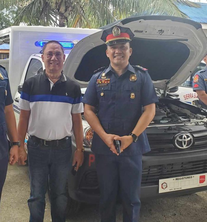 Ang Turnover Ug Panalangin Sa Atong Bag-ong Patrol Car