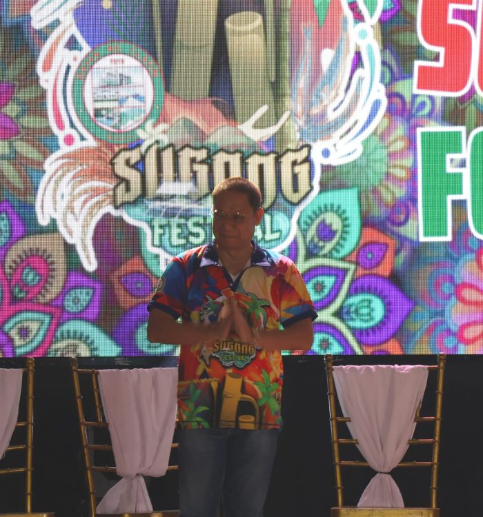 Sa Paglusad Sa Sugong Festival, Mapasigarbuhon Nga Nagdeklarar Ang Atong Kanunay Nga Kugihan Nga Mayor Engr. Eugeniano Ibarra