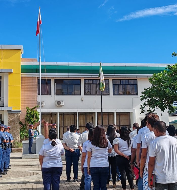 Monday Flag Raising Ceremony And LDRRMO